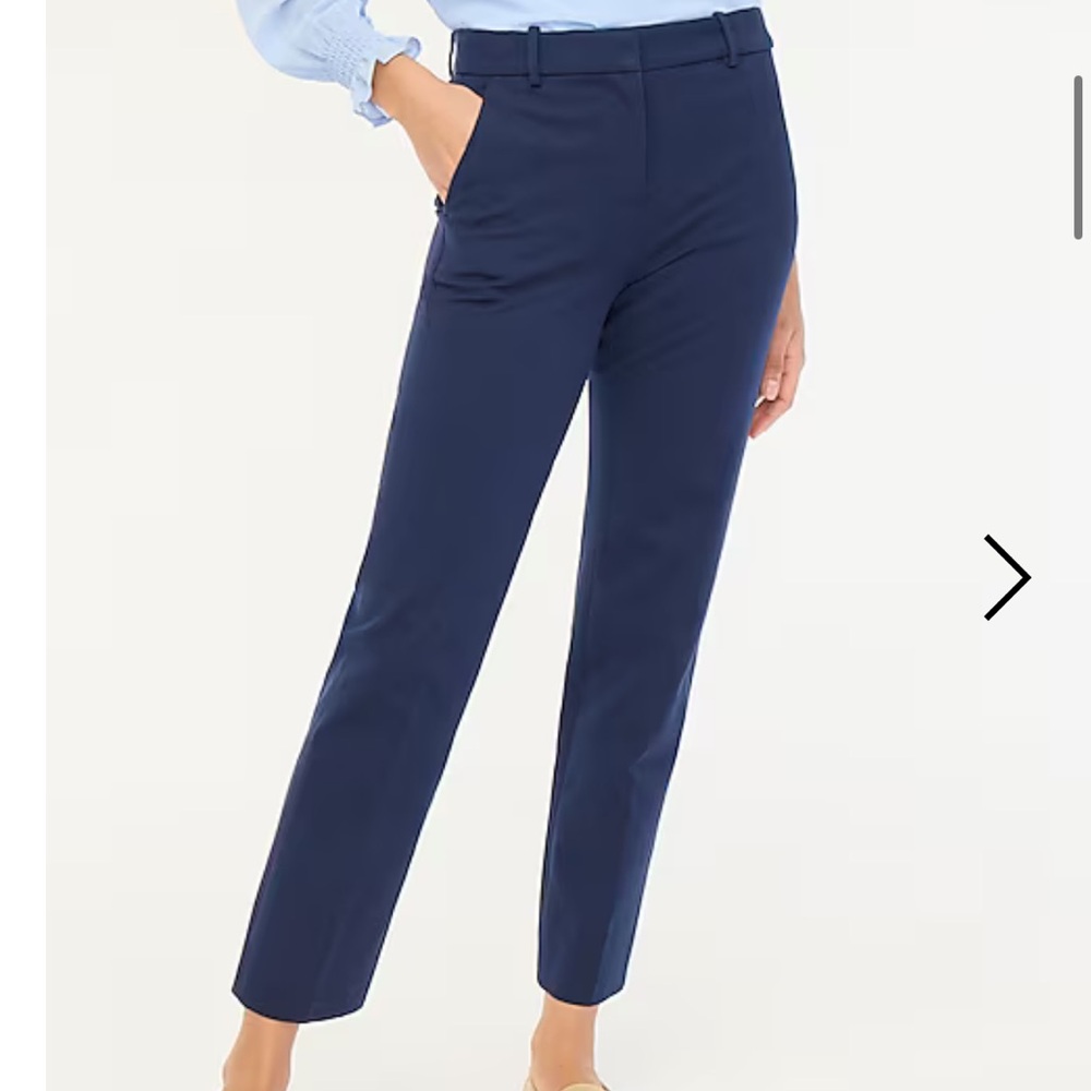 J. Crew Navy Ankle Pants